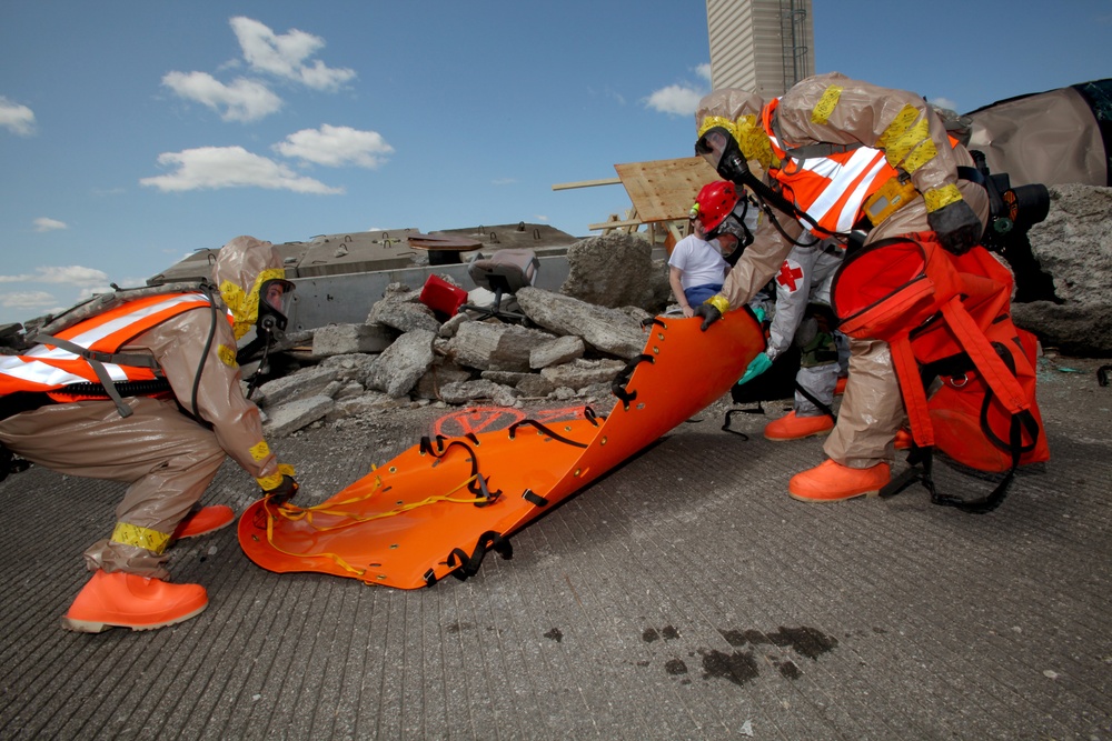 New Jersey National Guard participates in Region II Homeland Response Force External Evaluation