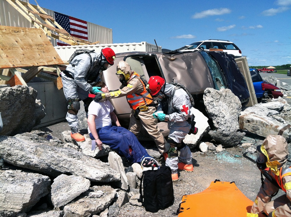 New Jersey National Guard participates in Region II Homeland Response Force External Evaluation