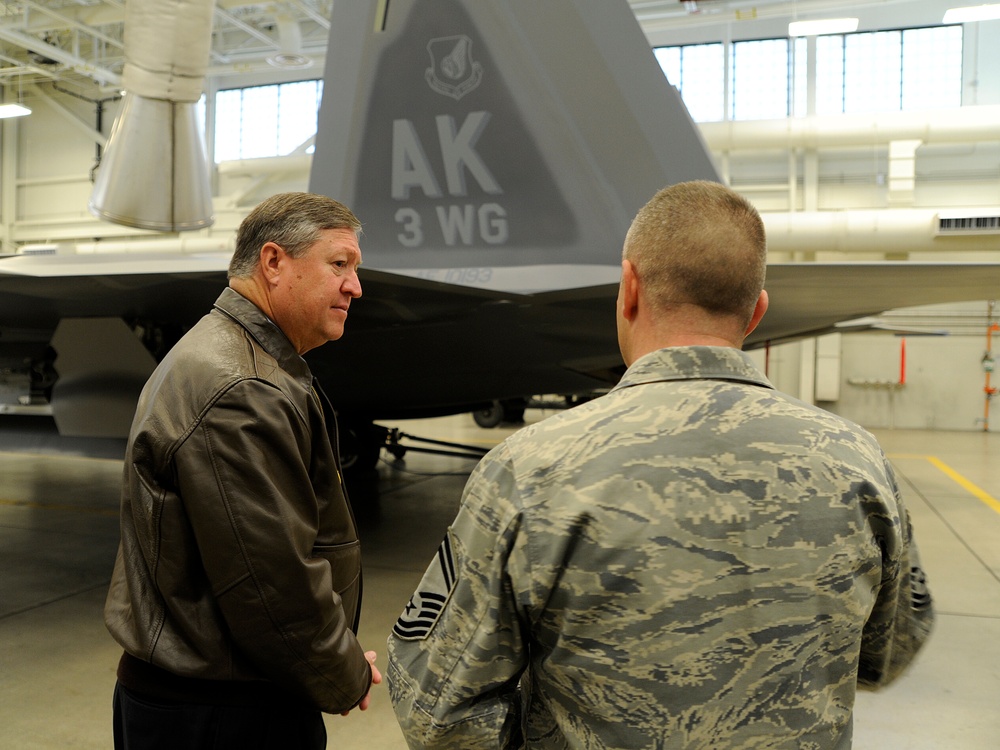 SECAF visits JBER