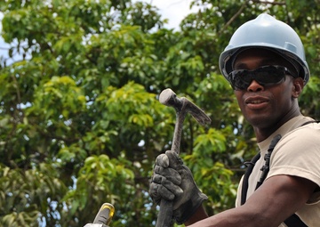 Jamaica native serves with the US Army Reserves in Honduras