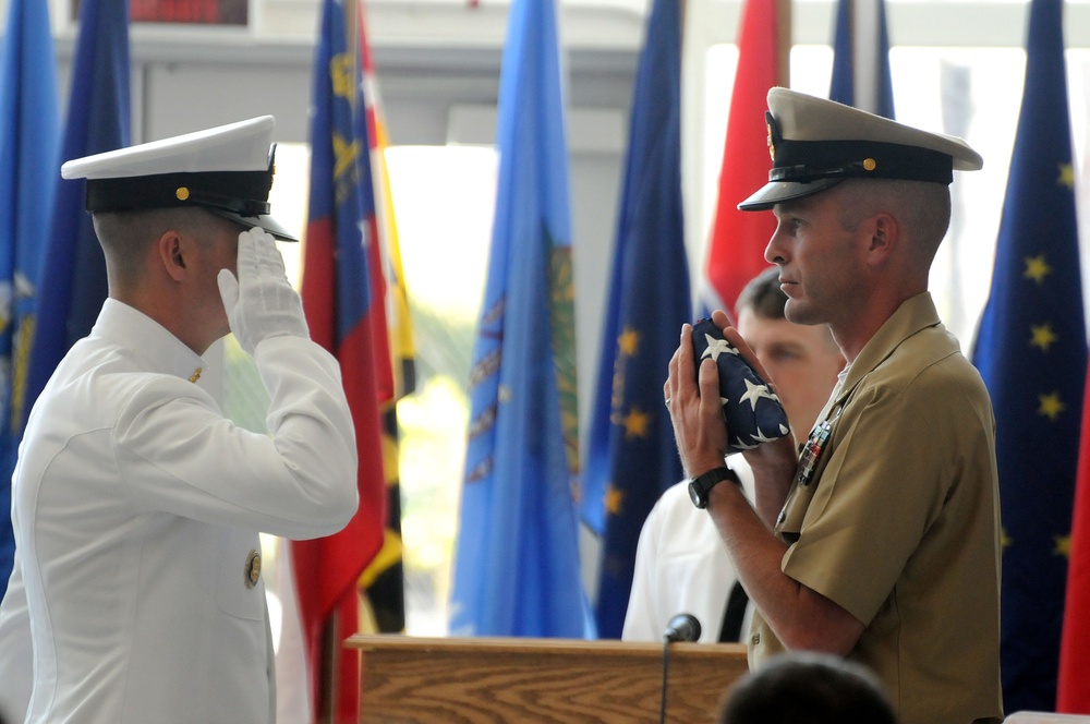 NMCB 5 leader retirement ceremony