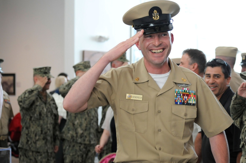 NMCB 5 leader retirement ceremony