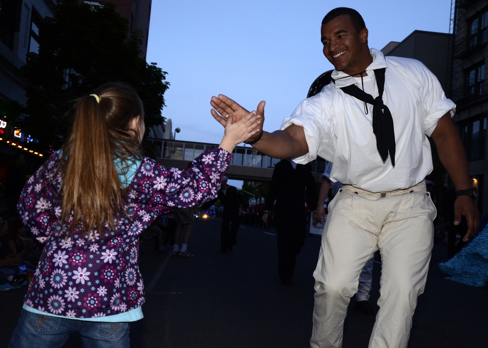 Sailors participate in Spokane Navy Week
