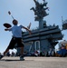 USS Carl Vinson steel beach picnic