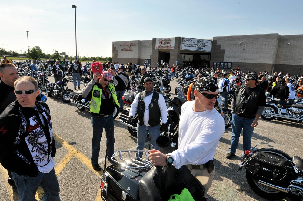 Motorcycle safety rally in Norfolk