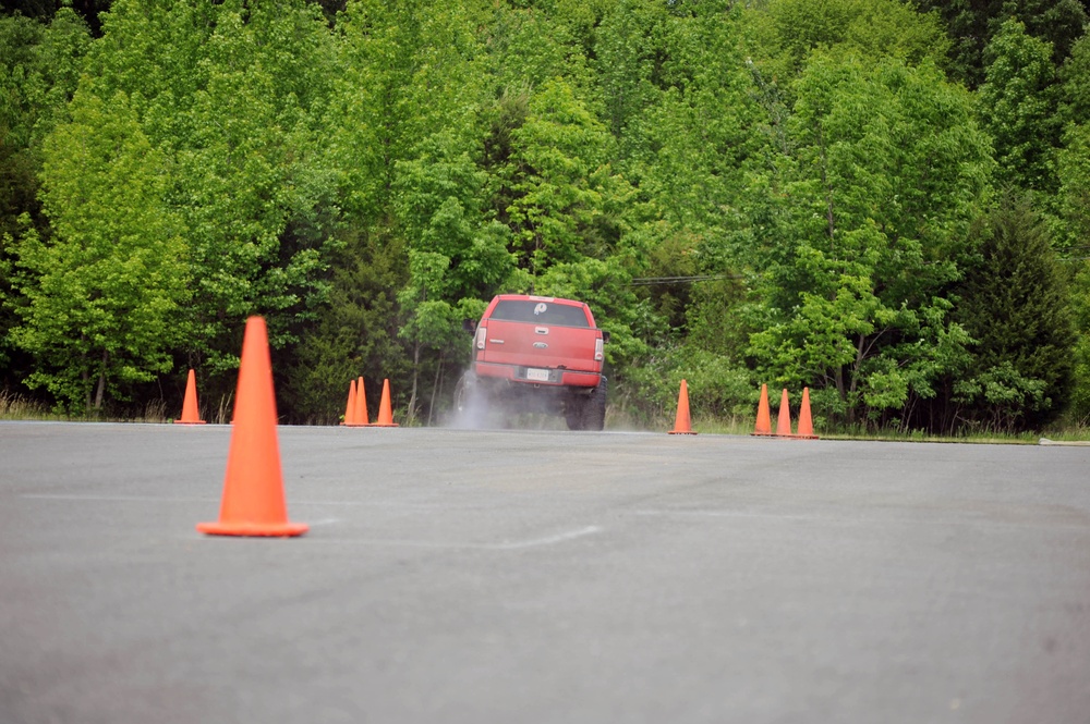 Street survival course brought to Camp Upshur