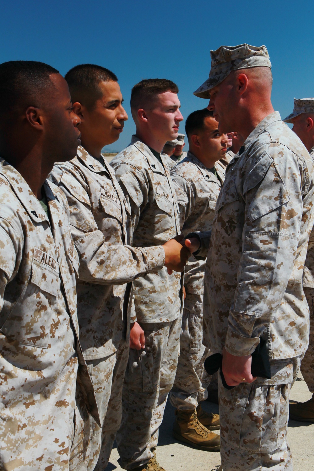 Commandant of the Marine Corps visit to MCAS Miramar