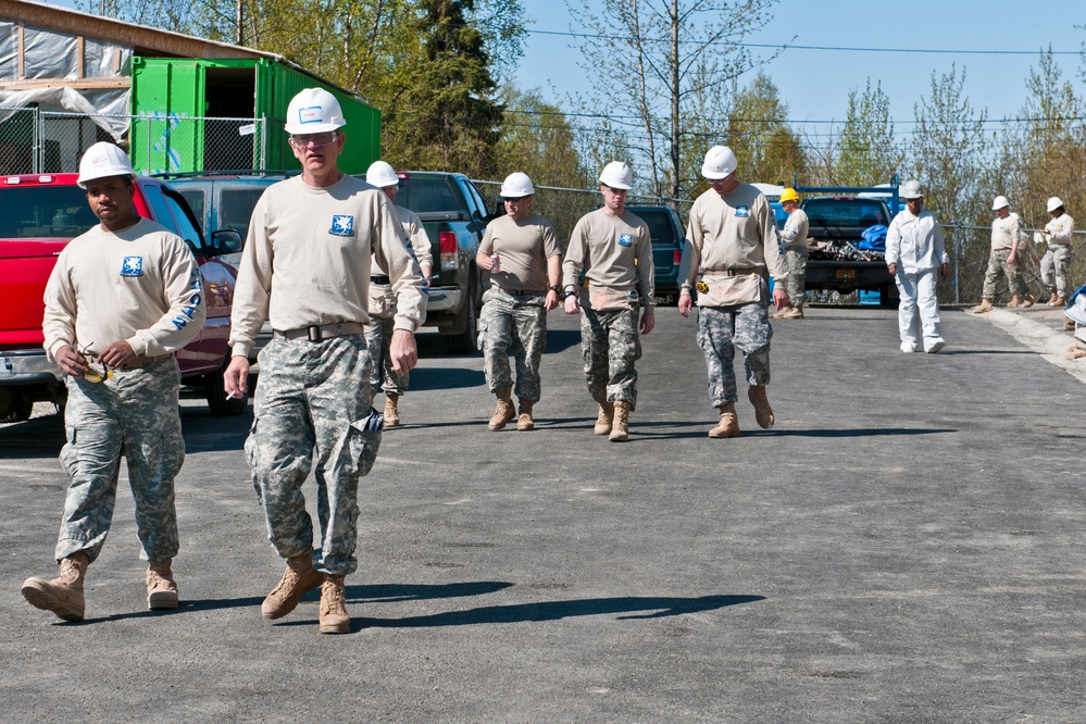 Aviation battalion supports Habitat for Humanity