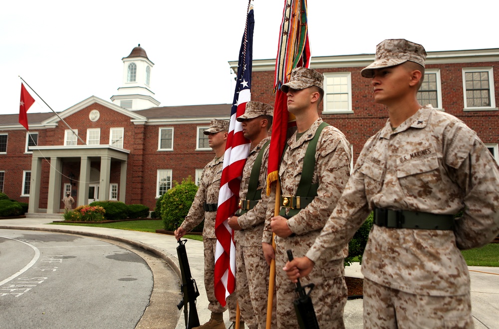 34-year Marine retires with 2nd Marine Logistics Group