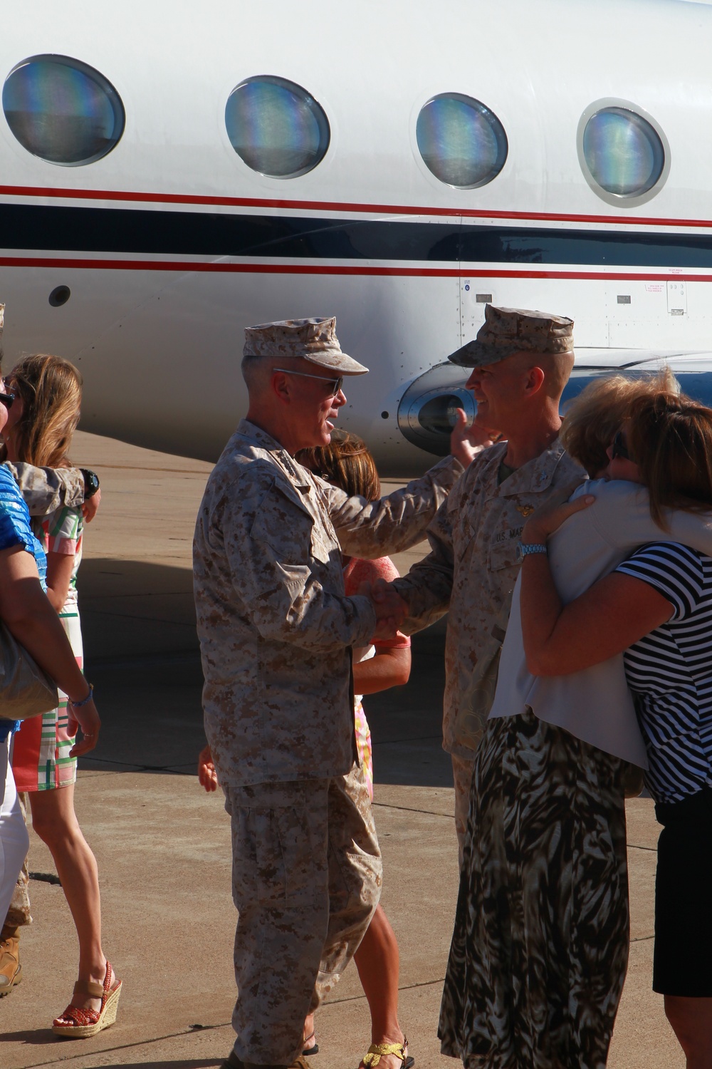 Commandant of the Marine Corps visit to MCAS Miramar