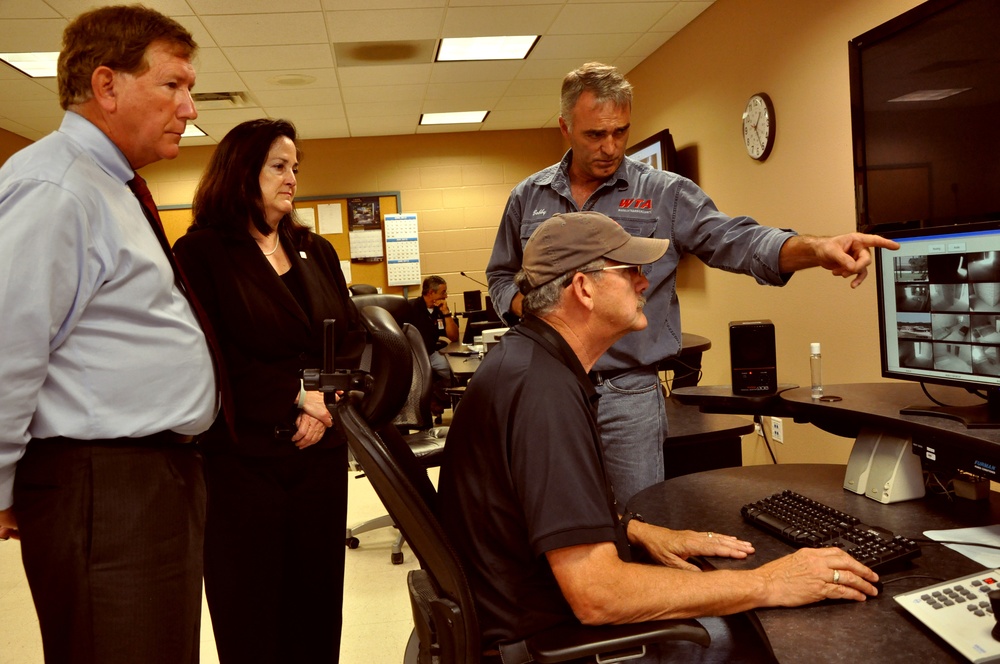 Hammack, Yonkers visit JBSA, discuss renewable energy