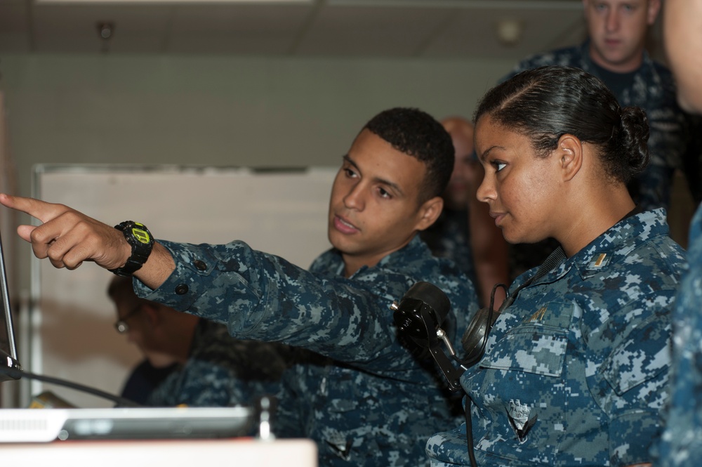 USS Georgia sailors train in Kings Bay