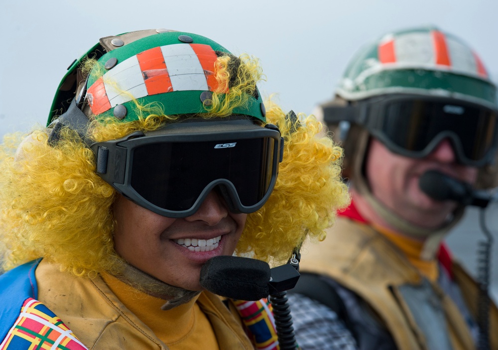 USS Carl Vinson flight deck