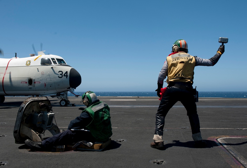 USS Carl Vinson flight deck