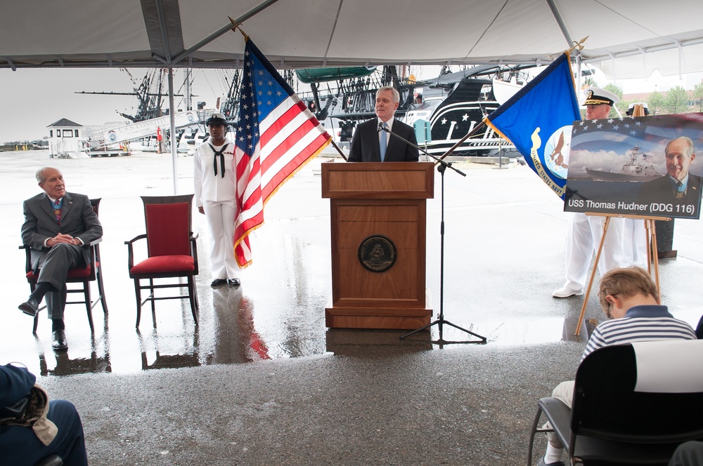 Mabus at USS Thomas Hudner celebration