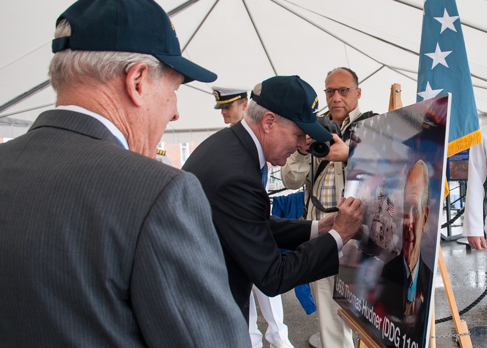 Mabus at USS Thomas Hudner celebration