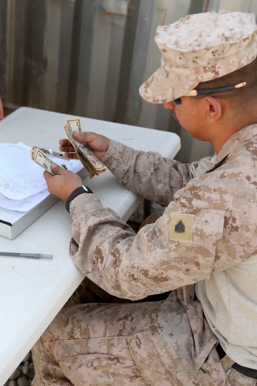 One stop morale shop: Warfighter Exchange Services Team travels throughout Helmand Province