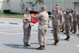 Combat Logistics Regiment 37 deactivates MP company