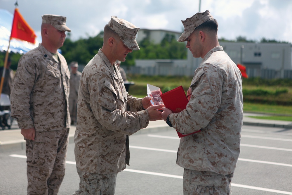 Recon Marine earns prestigious John Basilone Award