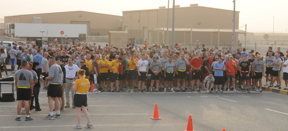 Camp Arifjan holds Armed Forces Day 5K race