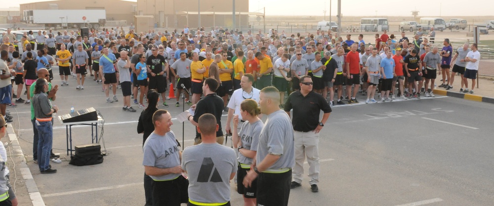 Camp Arifjan holds Armed Forces Day 5K race