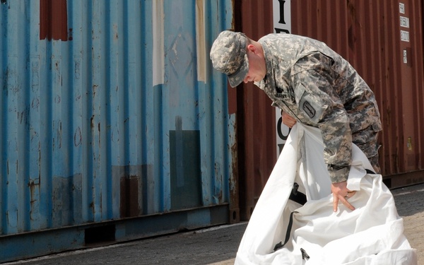 Bayonet Brigade harvests help during inactivation