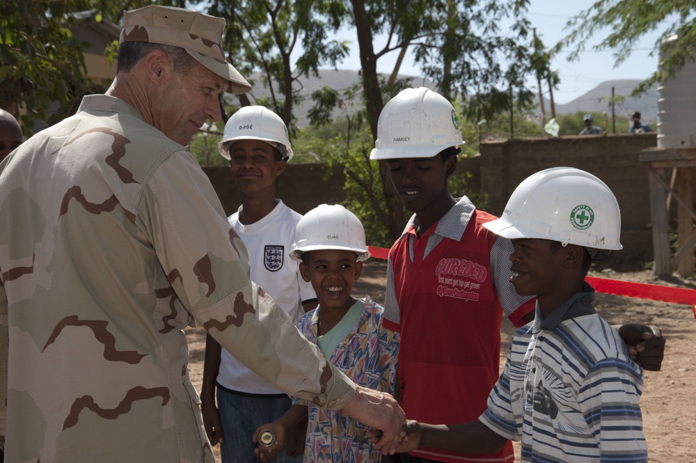 Ethiopian School Building Dedication