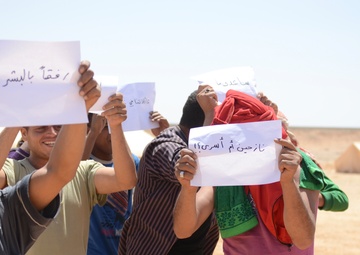 Coalition forces train together at Eager Lion 12