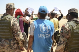 Coalition forces train together at Eager Lion 12