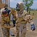 Paratroopers MOPP up at FOB Salerno