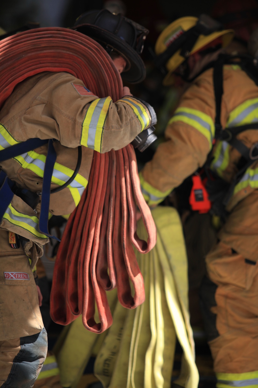 Firefighters blaze through high-rise exercise