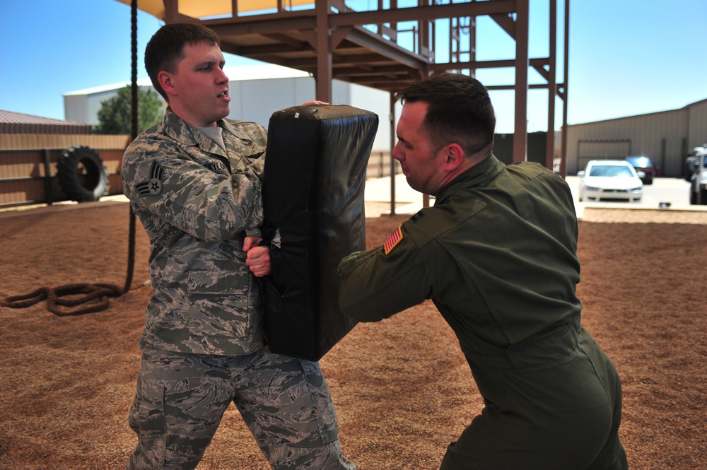 SERE course: combat skills