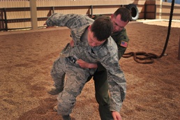 SERE course: combat skills