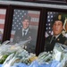 Photos displayed at memorial