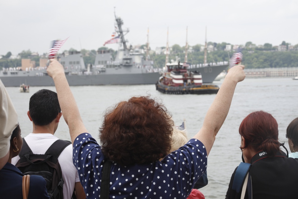 Fleet Week New York 2012 - Parade of Ships