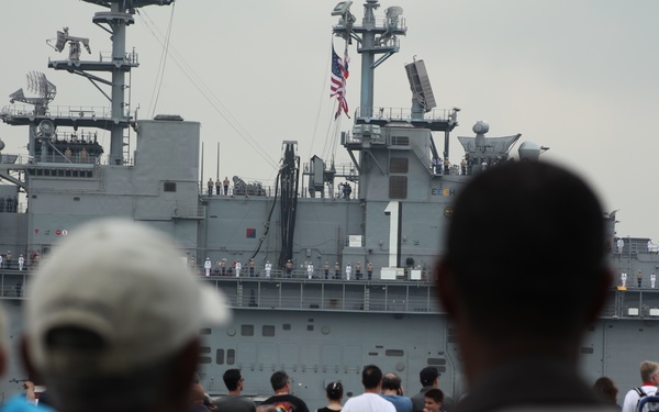 Fleet Week New York 2012 Parade of Ships