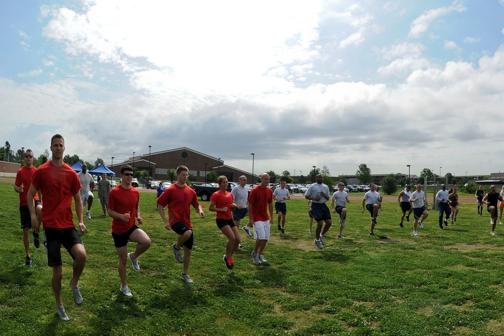Langley AFB airman compete in Fitness Challenge
