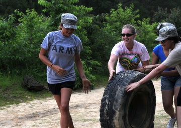 G.I. Jane Day: White Falcon Ladies learn what it means to be a Paratrooper for a day