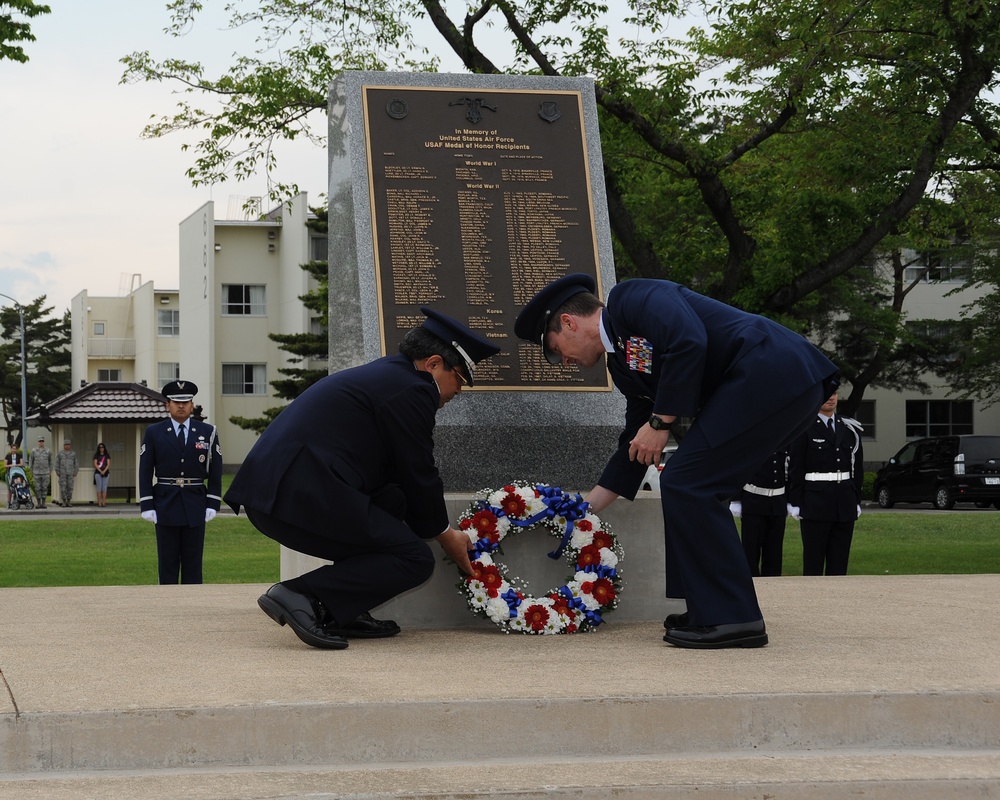 Misawa Air Base commemorates Memorial Day