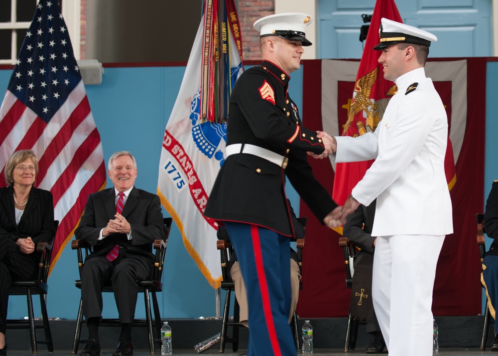 Harvard commissioning ceremony