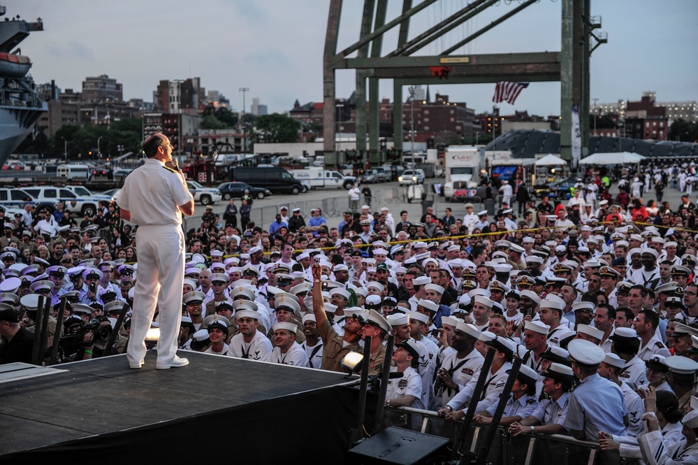 Fleet Week block party