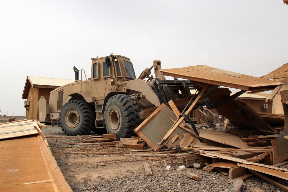 Demolition on Camp Delaram II