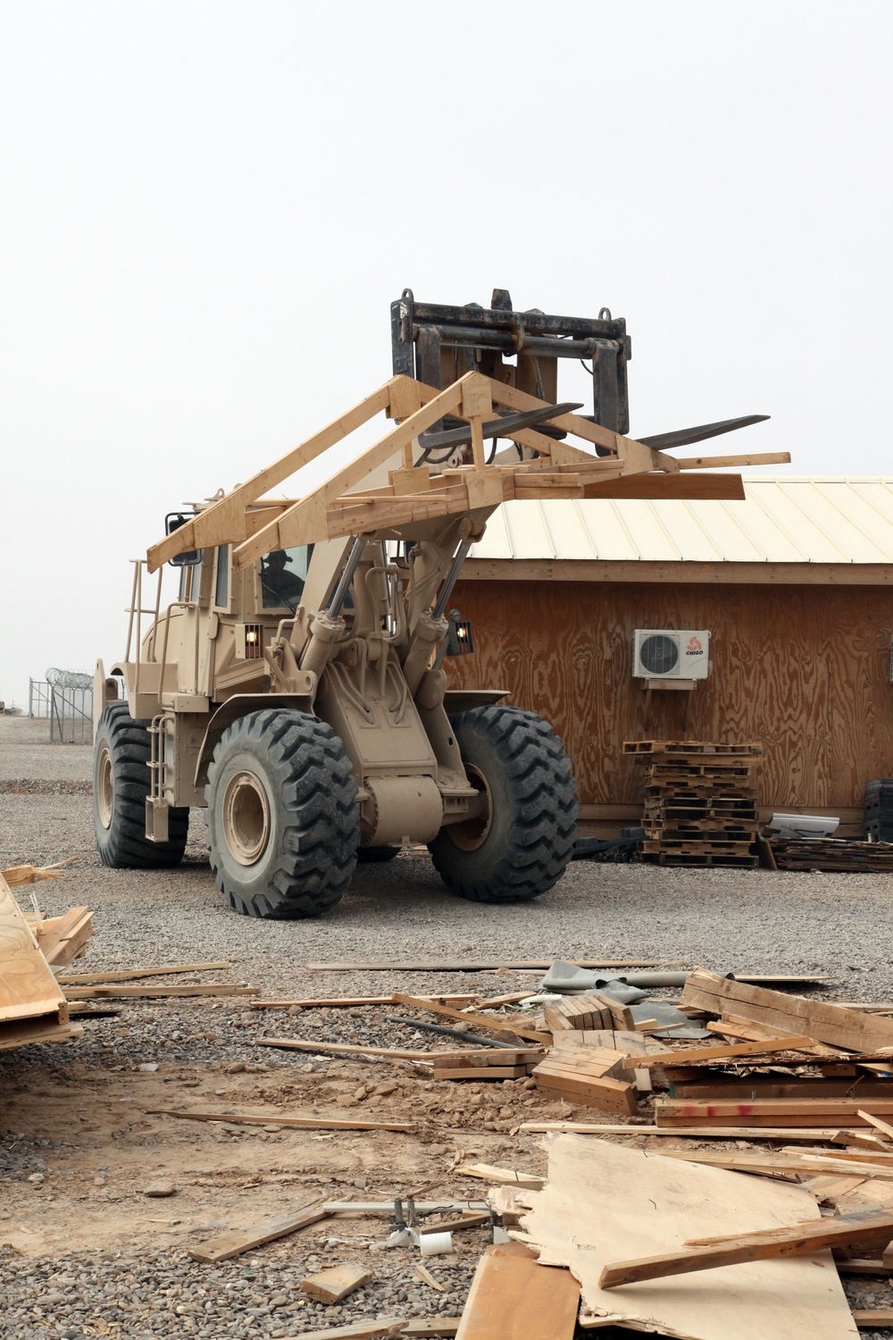 Demolition on Camp Delaram II