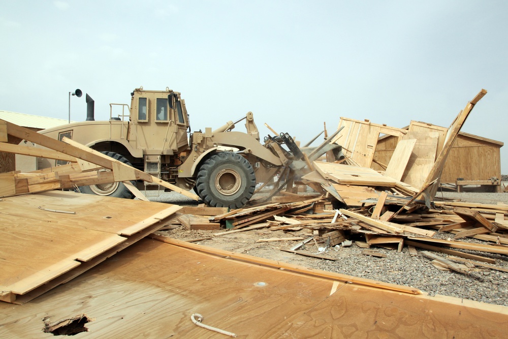 Demolition on Camp Delaram II
