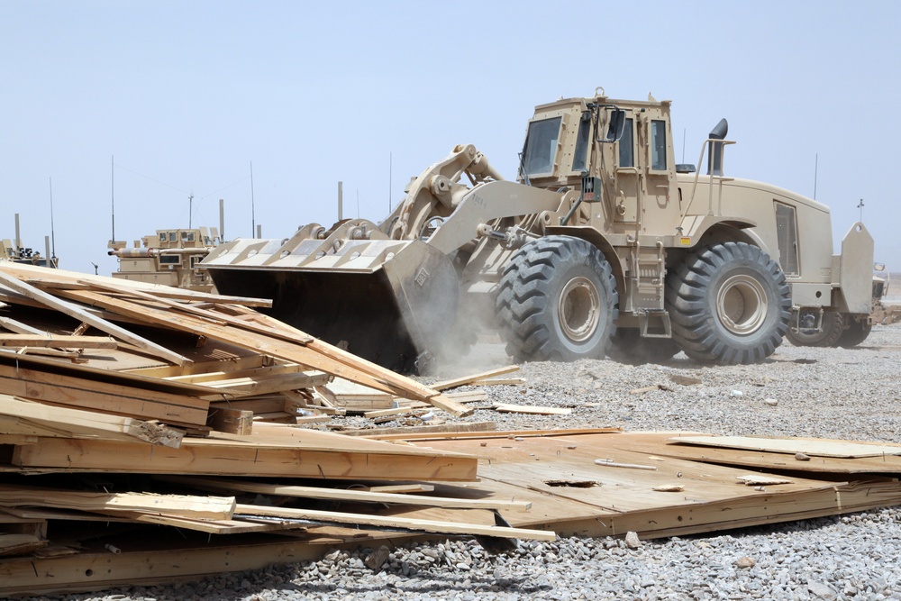Demolition on Camp Delaram II