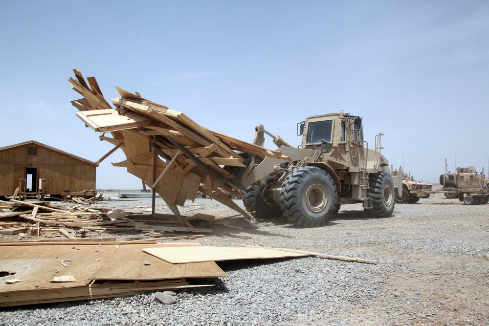 Demolition on Camp Delaram II