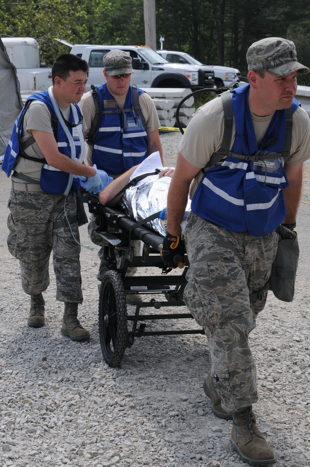 Kentucky’s National guardsmen work together for CERFP evaluations