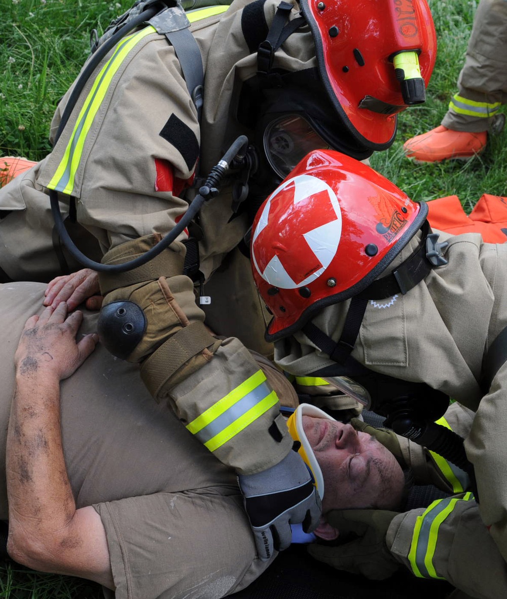 Kentucky’s National guardsmen work together for CERFP evaluations