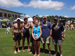‘Vanguard’ troops triumph at Turtle Crawl Triathlon