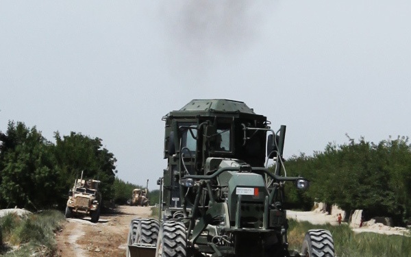 Improve road conditions near FOB Geronimo